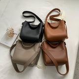 Xajzpa - Bucket Shoulder Side Bags for Women 2023 Female Designers Trend Small Leather Crossbody Bag Handbags and Purses