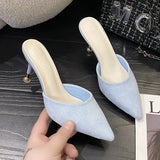 2024 Luxury Women's Sandal Beach Shoes Woman Summer Trends Womens Sandals For Ladies Designer Heels Mules Woman's Slippers Plush