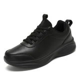 Xajzpa - New Women Men Shoes 2023 Autumn PU Leather Men's Sneakers Non-slip Casual Footwear Trainer Men Tenis Masculino Zapatillas Hombre