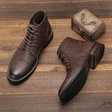 Xajzpa Size 8~13 Classical Men Boots Fashion Comfortable Ankle Boots For Men