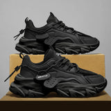 Xajzpa Men's Shoe Breathable Thick Soled Casual Sneakers Outdoor Running Four Seasons New Tennis Men Soft Soles Comfort Male Sneakers