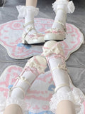 Japanese Kawaii Lolita Mary Janes Shoes Women Bow-knot Vintage Sweet Pumps Shoes Female Elegant Fashion Buckle Strap Shoes