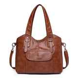 High Quality Big Capacity Women Handbag Luxury Women Bag New Pockets Design Hand Bag PU Leather Totes Shoulder Bags Ladies Sac