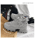 Xajzpa Men's Vulcanized Shoes Luxury Sneakers Harajuku Chunky Sneakers Autumn Running Footwear Male High Fashion Zapatos Hombre
