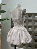 Xajzpa New Design Camisole Mini Dress Elegant Embroidery Botton Stretch Party Evening Birthday Outfit Luxury Festival Dresses Vestido