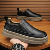 Xajzpa Men's Le Fu Shoes Luxury  Brand Business  Leisure Fashion Mokasin Flat Shoes  Driving Comfortable Formal Shoes