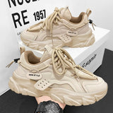 Xajzpa Men‘s Casual Sneakers new High Quality Comfortable Versatiled white shoes Outdoor Running Four Seasons Luxury Men platform shoes