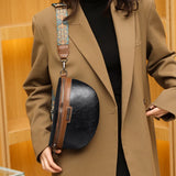 High Quality Small Crossbody Bag Women 2024 Trend Luxury Oil Wax Leather Shoulder Bag Fashion Ladies Handbag Messenger Bag Purse