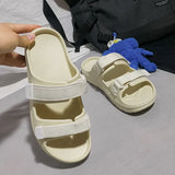 Men Slippers Trend Male Summer New Outdoor Beach Casual Soft Sole Sandals Fashion Women Indoor Home Couple Non-slip Slides