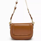 Bags For Women Toptrends Saddle Crossbody 2024 Trend Designer Underarm Shoulder Bag PU Leather Ladies Handbags And Purses
