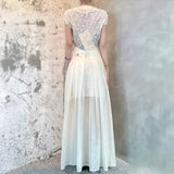 Xajzpa Fashion Women Dress Short Sleeve V Neck Waist White Lace Fairy Style Female Party Dresses New Tide
