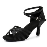 Xajzpa Women Professional Dancing Shoes Ballroom Dance Shoes Ladies Latin Dance Shoes heeled 5CM/7CM