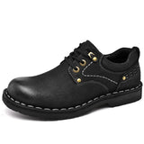 Xajzpa Men Genuine Leather Vintage Loafers Casual Shoes Mens Breathable Driving Flats Fashion Sewing Men Leisure Shoes Sneakers