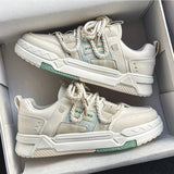 Xajzpa 2025 Men's Sneakers Casual Shoes Fashion Leather Men Non-slip Wear-resistant Comfortable  Couple Shoes Tenis Masculino