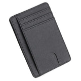 Xajzpa RFID Blocking Wallet Business Card Cover for Case Super Thin Men Leather Credit Card Holder