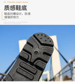 Xajzpa Men's Fashion Canvas Shoes Spring and Autumn Outdoor Shoes Thick-soled High-top Shoes Cuff Shoes Fashion Sports Shoes