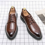 Xajzpa Men's Business Casual Leather Shoes, Formal Tennis Shoes, Moccasin Shoes, Knight Shoes Designer Style
