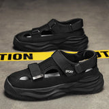 Xajzpa Men's New Breathable Thin Shoes Fashion Men's Casual Sandals Outdoor Non Slip Beach Sandals Male Platform Sandalias 2025