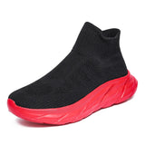 Xajzpa Shoes For Women Designer Sock Shoes Men Tenis Socks Sneakers Non-slip Thick Soled Zapatillas Breathable Female Light Luxury Shoe