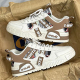 Xajzpa Men's Casual Sneakers Mesh Breathable Fashionable Lace Up Running Shoes 2025 Walking Daily Sneakers Jogging Training Footwear