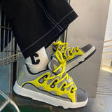 Casual Mens Sneakers American Retro Grey Black Fashion Harajuku Style Women Athletic Sneakers Comfortable Designer Sports Shoes