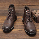 Xajzpa Size 8~13 Classical Men Boots Fashion Comfortable Ankle Boots For Men