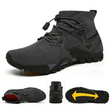 Xajzpa Men Denim Boots New Mesh Breathable Hiking Outdoor Comfortable Leisure Travel Sports Shoes High-quality Shoes Hiking Boots
