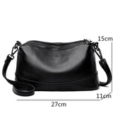 Xajzpa  New Fashion Women Genuine Leather Handbags Women's bags Designer Female Shoulder Bags Luxury Brand Cowhide Ladies Messenger Bag