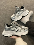 Xajzpa Women Platform Sneakers 2025 Autumn New Fashion Casual Lace Up Sports Shoes Woman Non Slip Walking Shoes Ladies Vulcanize Shoes