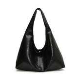 Xajzpa Large PU Leather Hobo Underarm Bags Lady Fashion Shoulder Party Bag for Women New Trend Y2K Casual Handbags and Purses