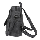 2024 New Women Backpack High Quality Leather Backpack Multifunction Shoulder Bags School Bags for Teenager Girls Bagpack Mochila