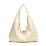 Xajzpa Large PU Leather Hobo Underarm Bags Lady Fashion Shoulder Party Bag for Women New Trend Y2K Casual Handbags and Purses