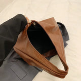 Xajzpa Large PU Leather Hobo Underarm Bags Lady Fashion Shoulder Party Bag for Women New Trend Y2K Casual Handbags and Purses