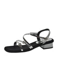 Xajzpa 2025 Summer Sale Of Women's Shoes Clear Heels Female Sandal New Retro Girls Rhinestone Gladiator Block Rome Scandals