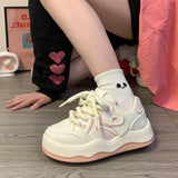 Women's shoes autumn and winter new original thick soled small white shoes American trend casual fashion shoes for women