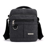 Xajzpa New Fashion Mens Canvas Bag Casual Handbag Shoulder Bag Messenger Bag