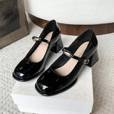 Xajzpa Shoes Sandals Ladies Beige High Heels Mary Jane Brief Pumps Shallow Mouth African Retro Spring Latest 12cm Lolita Sweet