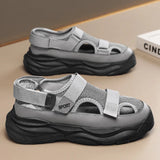 Xajzpa Men's New Breathable Thin Shoes Fashion Men's Casual Sandals Outdoor Non Slip Beach Sandals Male Platform Sandalias 2025