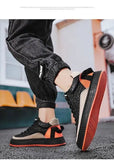 Xajzpa Autumn Men Sport Casual Shoes Fashion Design Sneakers Man Platform Comfortable Men Sport Shoes Sneakers Flat Zapatos De Hombre
