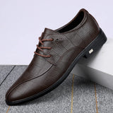Xajzpa Genuine Leather Men's Formal Shoes Luxury Cowhide Business Leisure Social Men's Wedding Shoes Zapatos Hombre