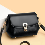 PU Leather Shoulder Bags for Women New Luxury Designer Handbags and Purses High Quality Messenger Crossbody Brand Woman Bag