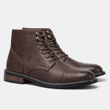 Xajzpa Size 8~13 Ankle Boots For Men Classical Men Boots Fashion Comfortable