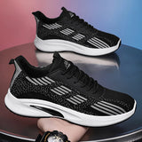 Xajzpa Men's 2025 New Summer Breathable Mesh Sports Shoes Fashionable and Simple Casual Shoes Barefoot and Flat Fitness Running Shoes