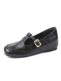 Xajzpa Low Heels Retro Woman Shoes British Style Female Footwear Soft All-Match Clogs Platform Increas Height Preppy Dress Creepers Wed