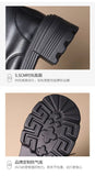 Xajzpa British Style Autumn Platform Shoes for Women Fashion Lace Up Round Toe Ankle Boots for Women Chunky Heel Ladies Short Boots