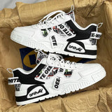 Xajzpa Men's Casual Sneakers Mesh Breathable Fashionable Lace Up Running Shoes 2025 Walking Daily Sneakers Jogging Training Footwear