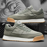 Xajzpa 2025 Summer Breathable Casual Shoes Men Harajuku Style Sneaker Fashion Yellow Men's Sneakers  Platform Walking Sports Shoes Men
