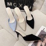 2024 Luxury Women's Sandal Beach Shoes Woman Summer Trends Womens Sandals For Ladies Designer Heels Mules Woman's Slippers Plush