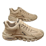 Xajzpa Men's Work Shoes 2025 New Sle Breathable Slip-On Anti-Slip Wear-Resistant Casual Sports Shoes Thick Bottom Labor Protection