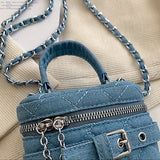 Jeans Mini Crossbody Bag Waistbag for Women Casual Durable Cute Bag for Girl Small Belt Kids Snack Cosmetic Makeup Shoulder Bags